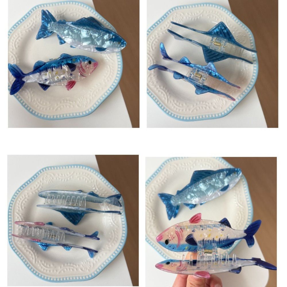 Hairpin Ocean Animal Hair Claw - đánh giá và giá Lifestyle In Korean
