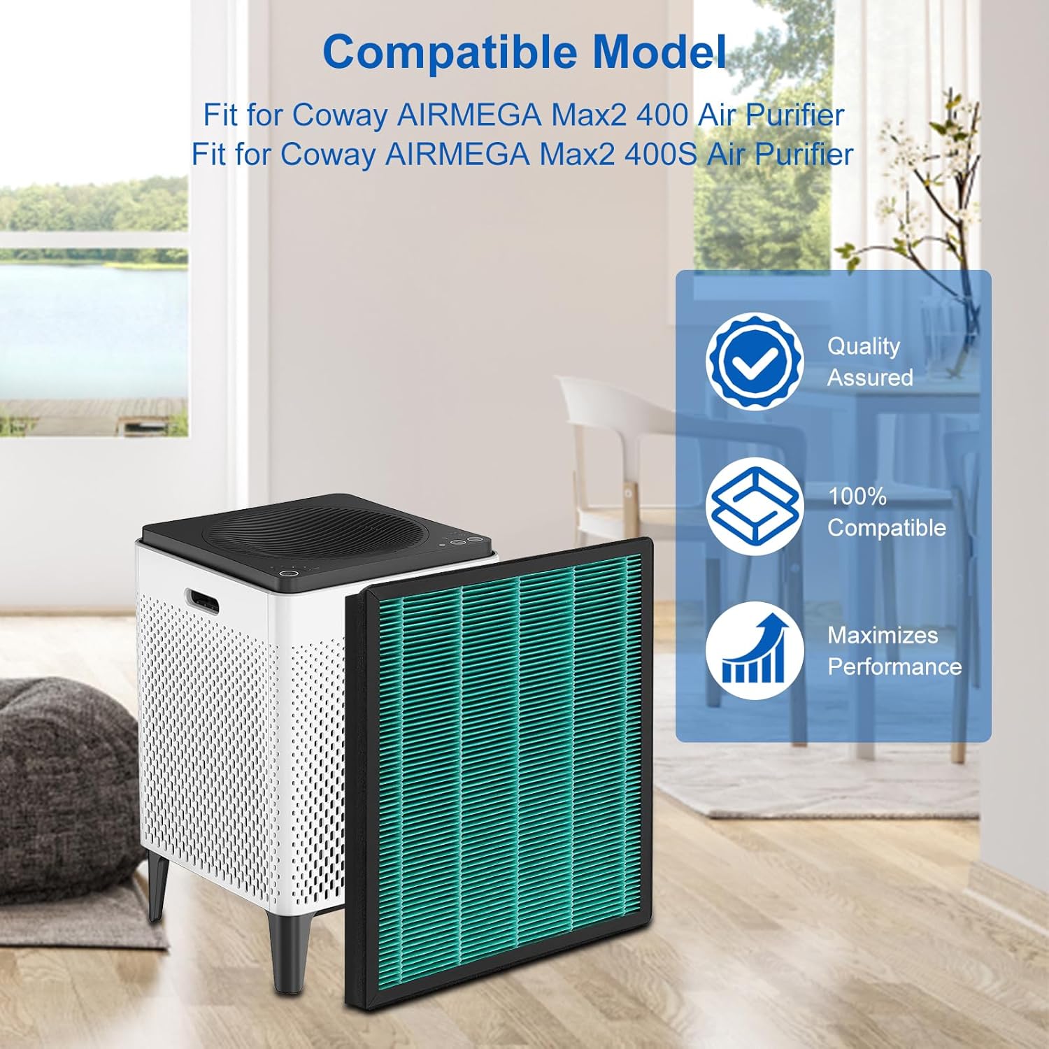 400/400S Replacement Filter Se - đánh giá và giá Coway Air Purifier Airmega 400
