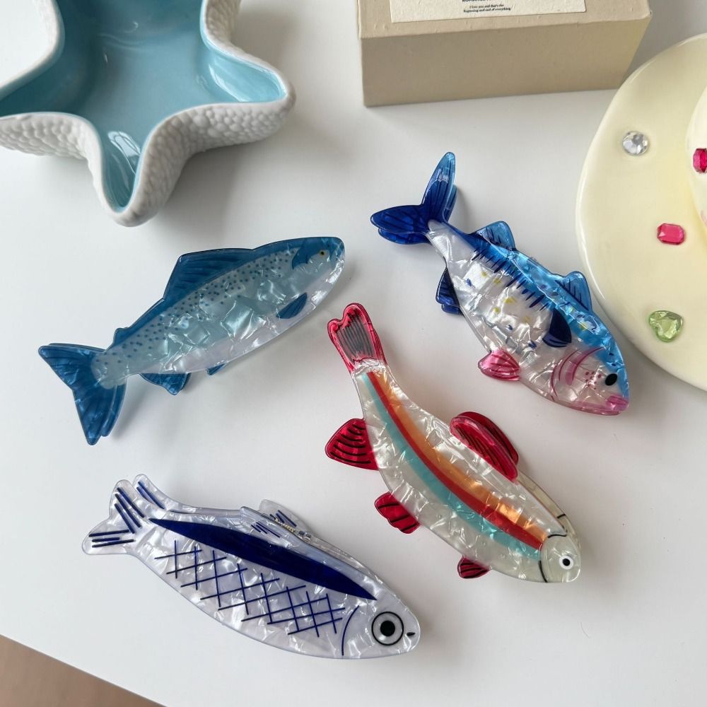 Cute Hairpin Ocean Animal Hair - đánh giá và giá Lifestyle In Korean